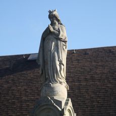 Socha svaté Marie v Lukavici v Čechách