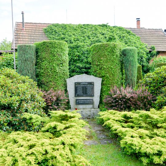 World War I memorial in Lhůta