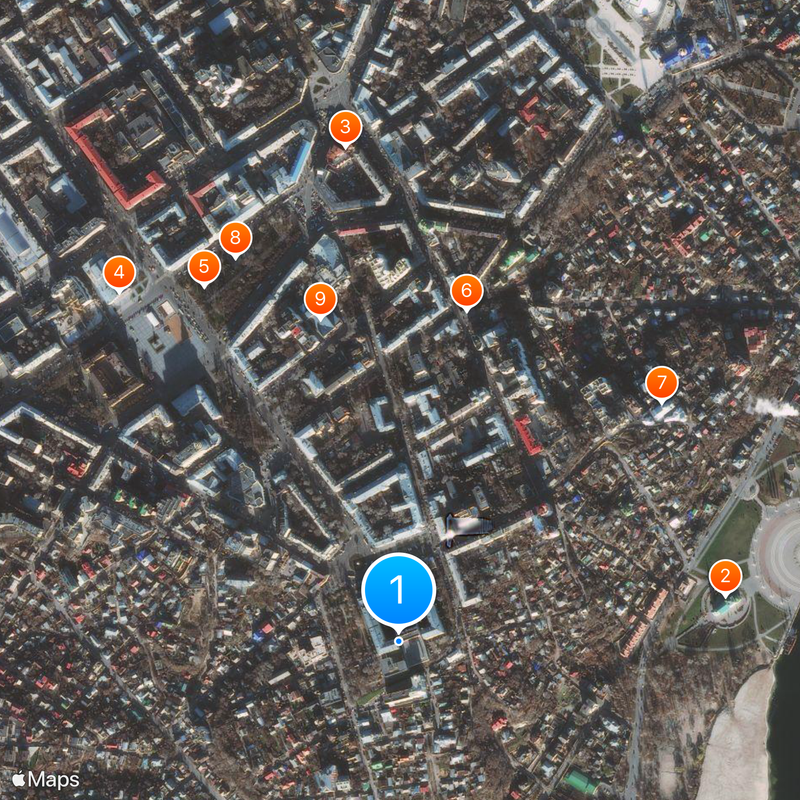 Voronezh State University Map