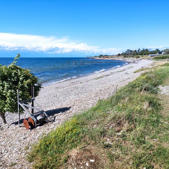 Djupvik, public beach