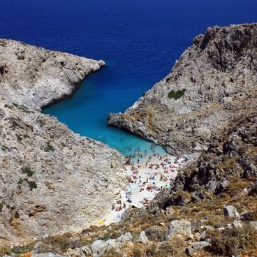 Plages secrètes en Grèce