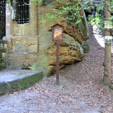 Obrázek XIV. zastavení křížové cesty křížové cesty u Svojkova