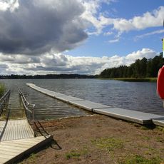 Public beach Lillsjön