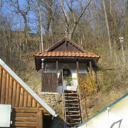 Kaplička v ulici Břežanské údolí v Zbraslavi