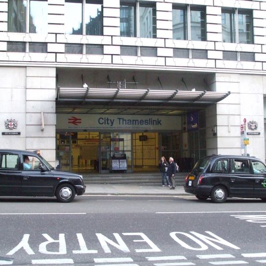 City Thameslink railway station