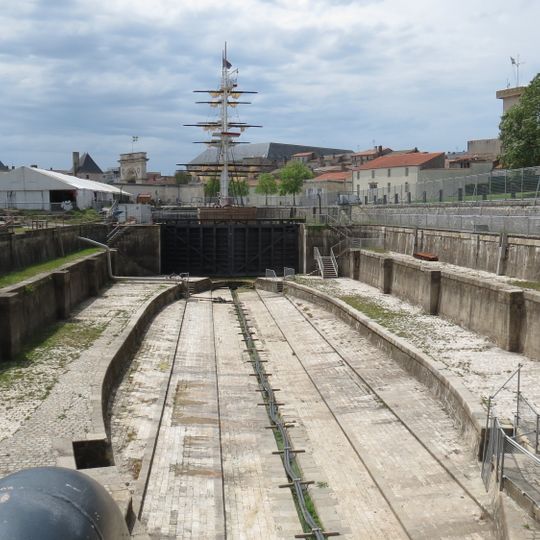 Forme double, dite forme de radoub Louis XV