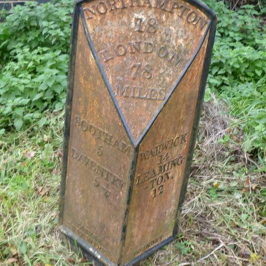 Milestone Approximately 10 Metres South Of Red House Farm House