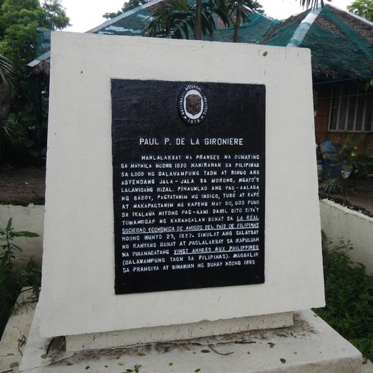 Paul P. de la Gironiere historical marker