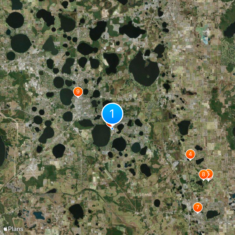 Legoland Florida Mapa