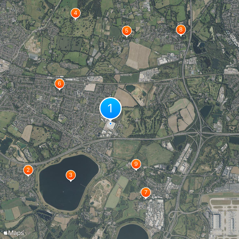 Heathrow Worldwide Distribution Centre Mappa