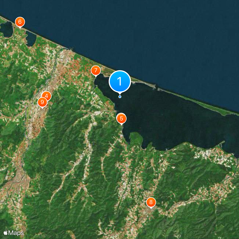 Lake Saroma Map