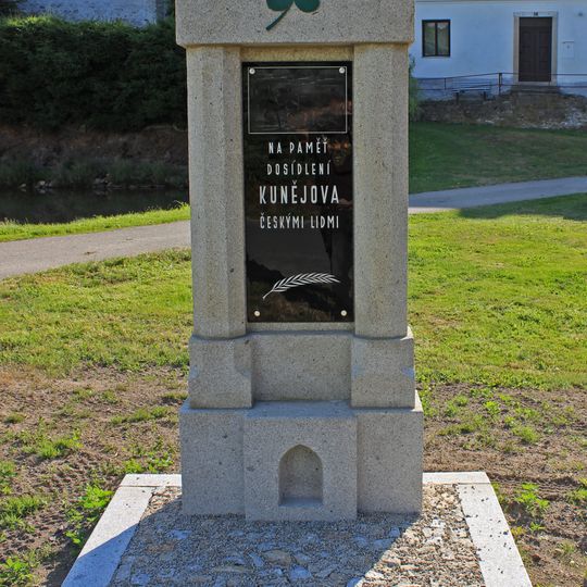World War I memorial in Kunějov