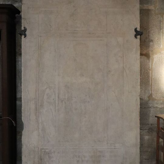 Dijon St Benigne cathedral, Claude Lefèvre ledger stone