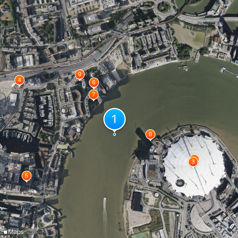 Blackwall Tunnel Carte