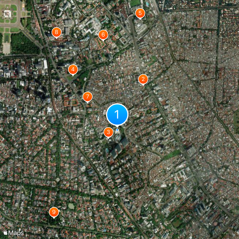 Taman Ismail Marzuki Mappa