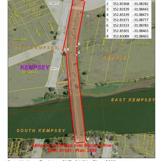 Macleay River railway bridge, Kempsey