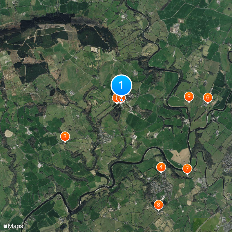 Stonyhurst College Map