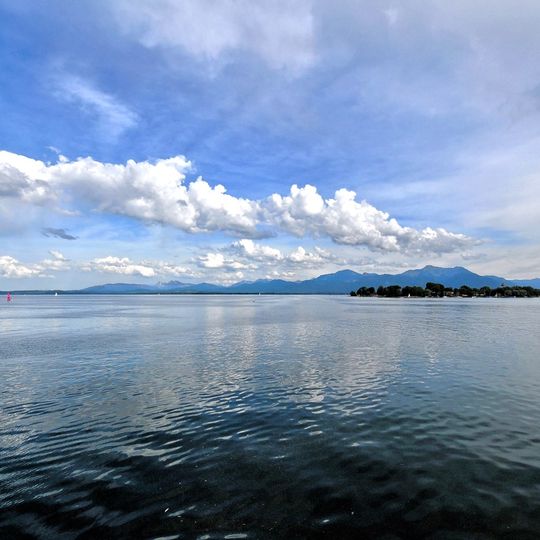 Chiemseegebiet mit Alz