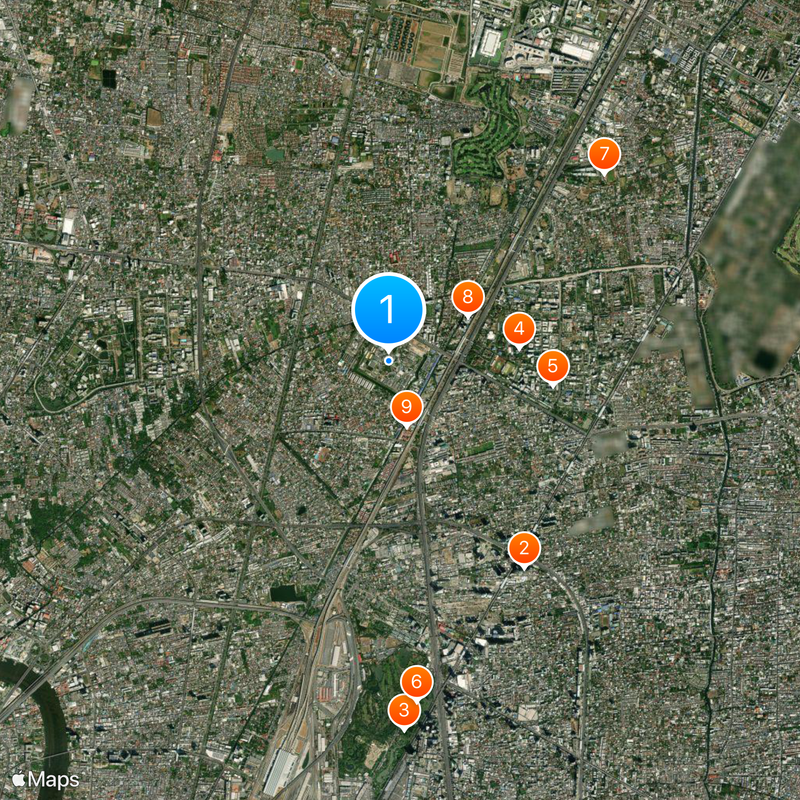 Klong Prem Central Prison Mapa