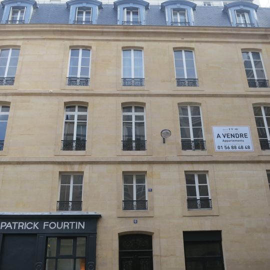 Immeuble, 6 place de Valois, 9 rue des Bons-Enfants