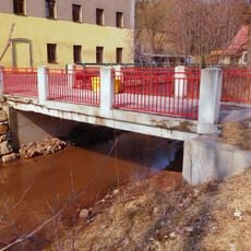 Bridge over Luční potok in Rudník near no. 54