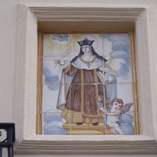 Ceramic panel of Saint Teresa of Ávila