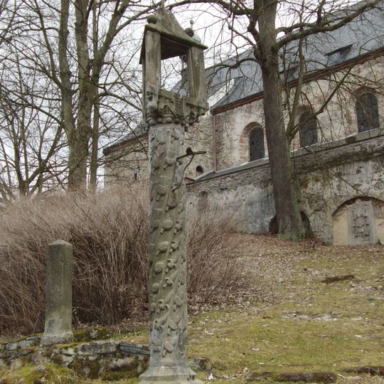 Memorial lamp in Horní Slavkov