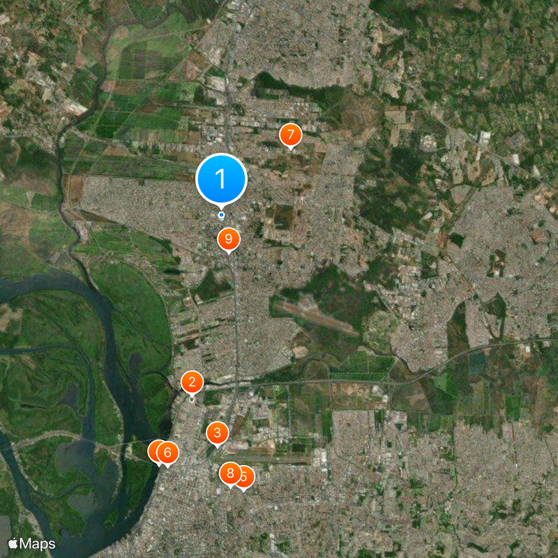 Canoas Shopping Center Map