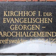 Friedhof I der Ev. Georgen-Parochialgemeinde