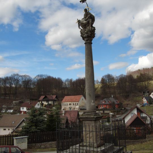 Holy Trinity column in Horní Slavkov