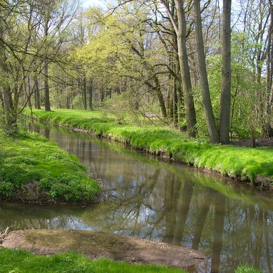 Schwarze Elster oberhalb Hoyerswerda