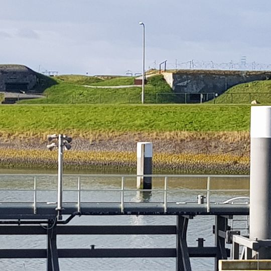 Duitse open opstelling voor luchtdoelartillerie