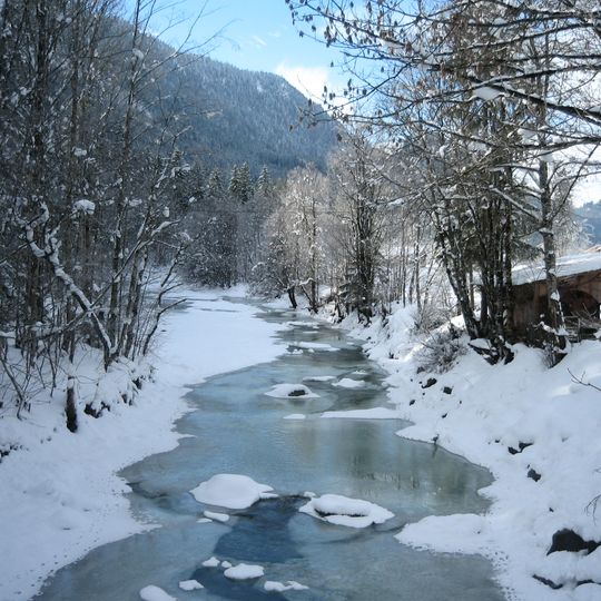 Jachenau und Extensivwiesen bei Fleck