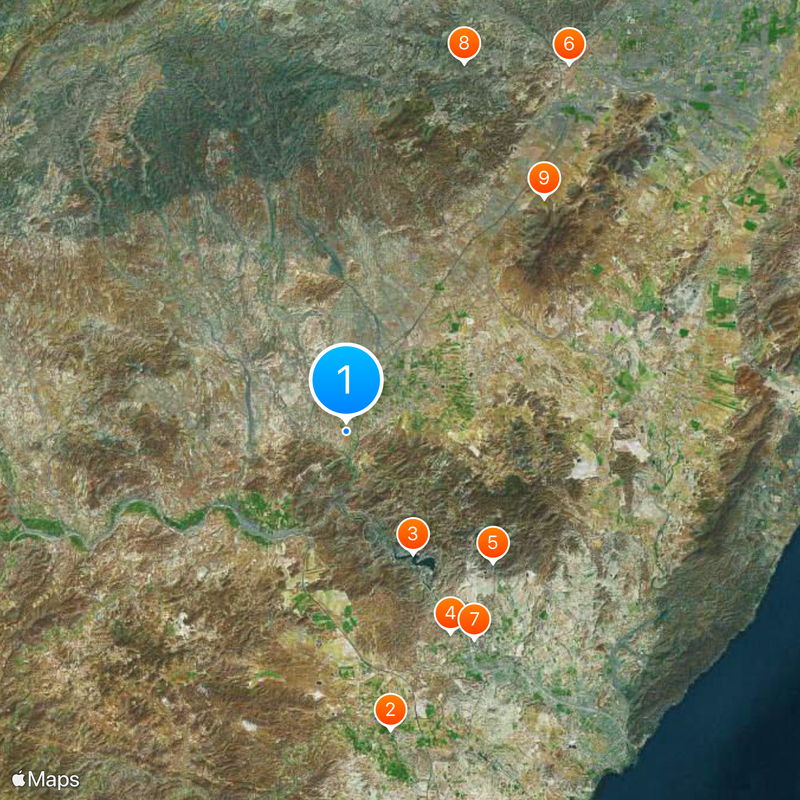 Huércal-Overa Map