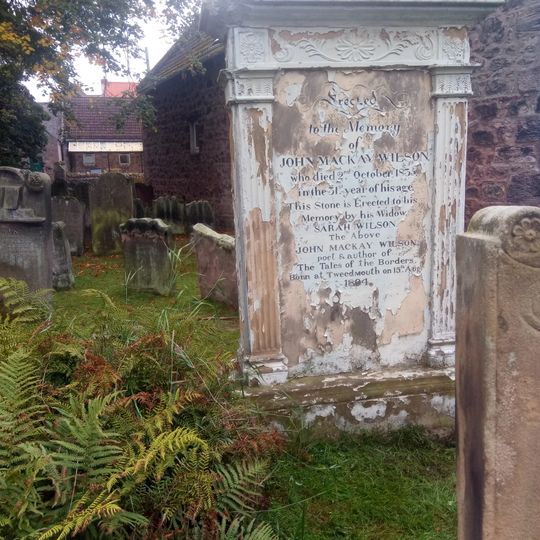 Gravestone Of John Mackay Wilson, Churchyard