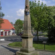 Polish-Saxon Post Milestone Meißner Gasse Freiberg
