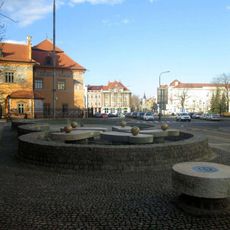 Kašna na Pernštýrském náměstí v Prostějově