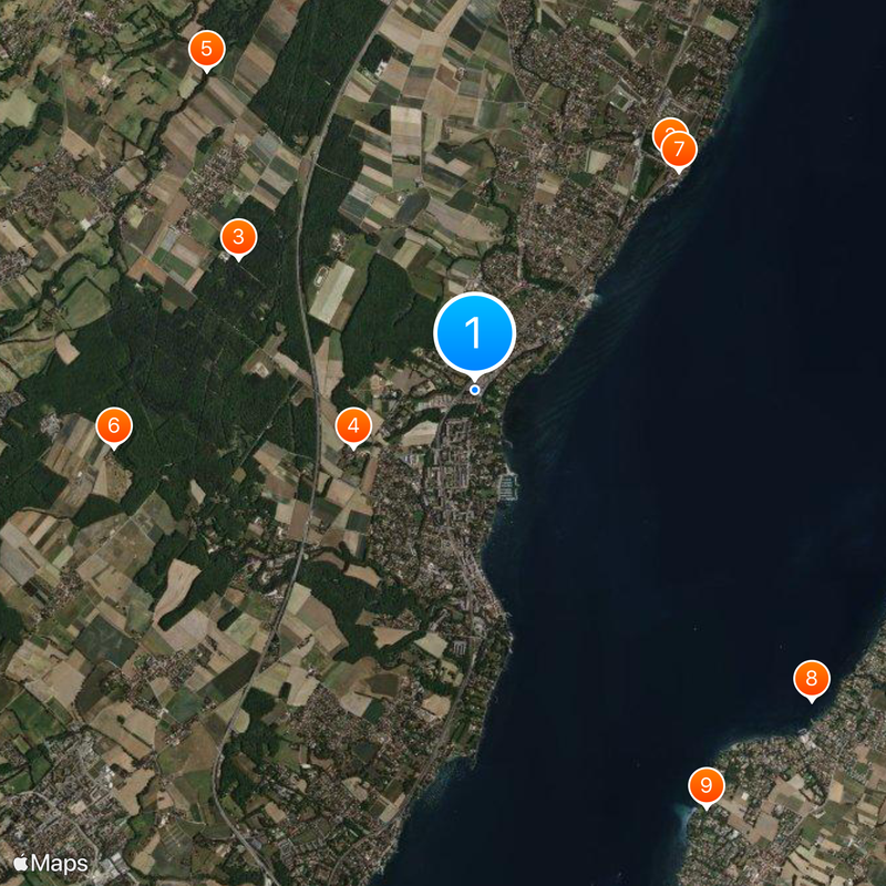 FIBA Hall of Fame Map