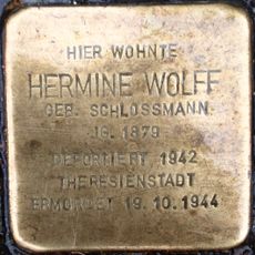 Stolperstein dedicated to Meier Max Wolff