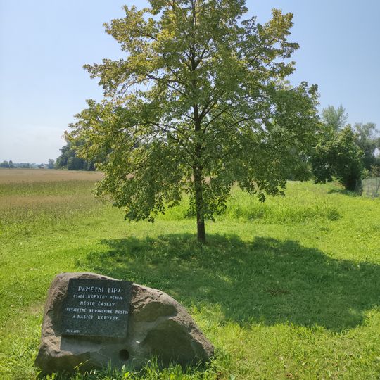 Pamětní lípa v Kopytově