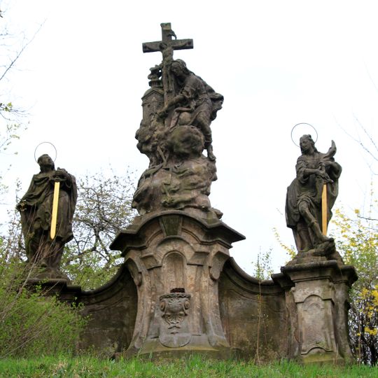 Statue of Faith with Saints John and Paul