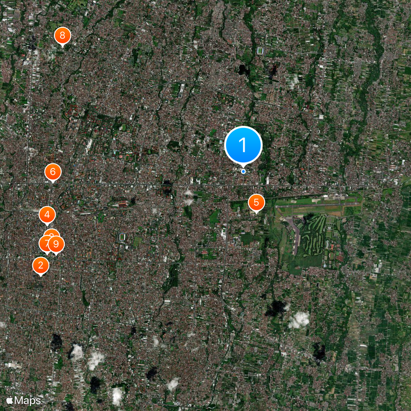 Atma Jaya University, Yogyakarta Map
