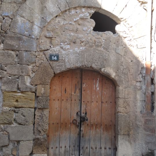 Façana al carrer de les Tres Fonts, 14