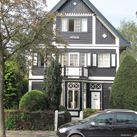 Villa in houtskeletbouw in Chaletstijl