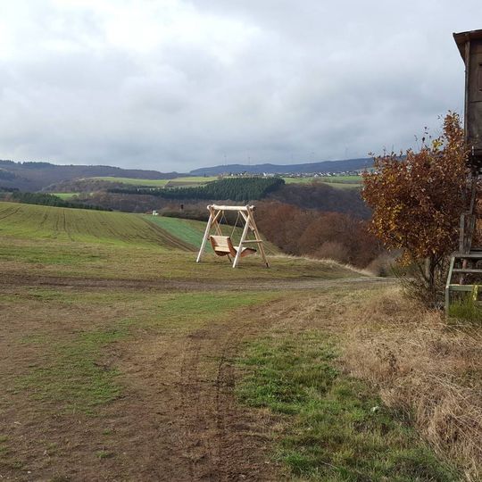 Aussicht an der Panorama-Schaukel