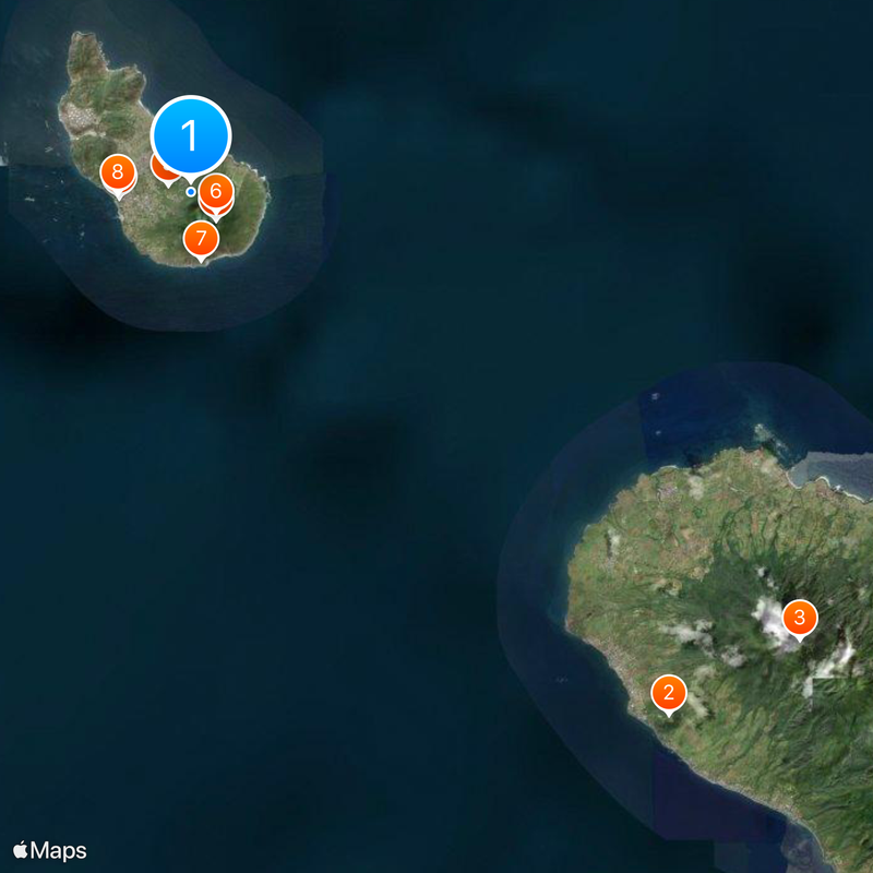 Sint Eustatius Kaart