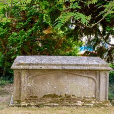 Hughes Chest Tomb Approximately 6 Metres South South West Of The Tower Of The Church Of St Mary