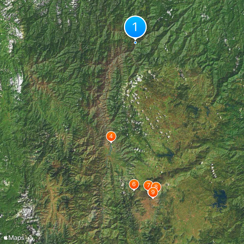 Ituango D Map