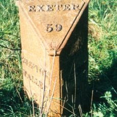 Milepost, Street on the Fosse, nr Bridge Farm