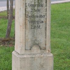 Postmeilenstein in Kirchberg